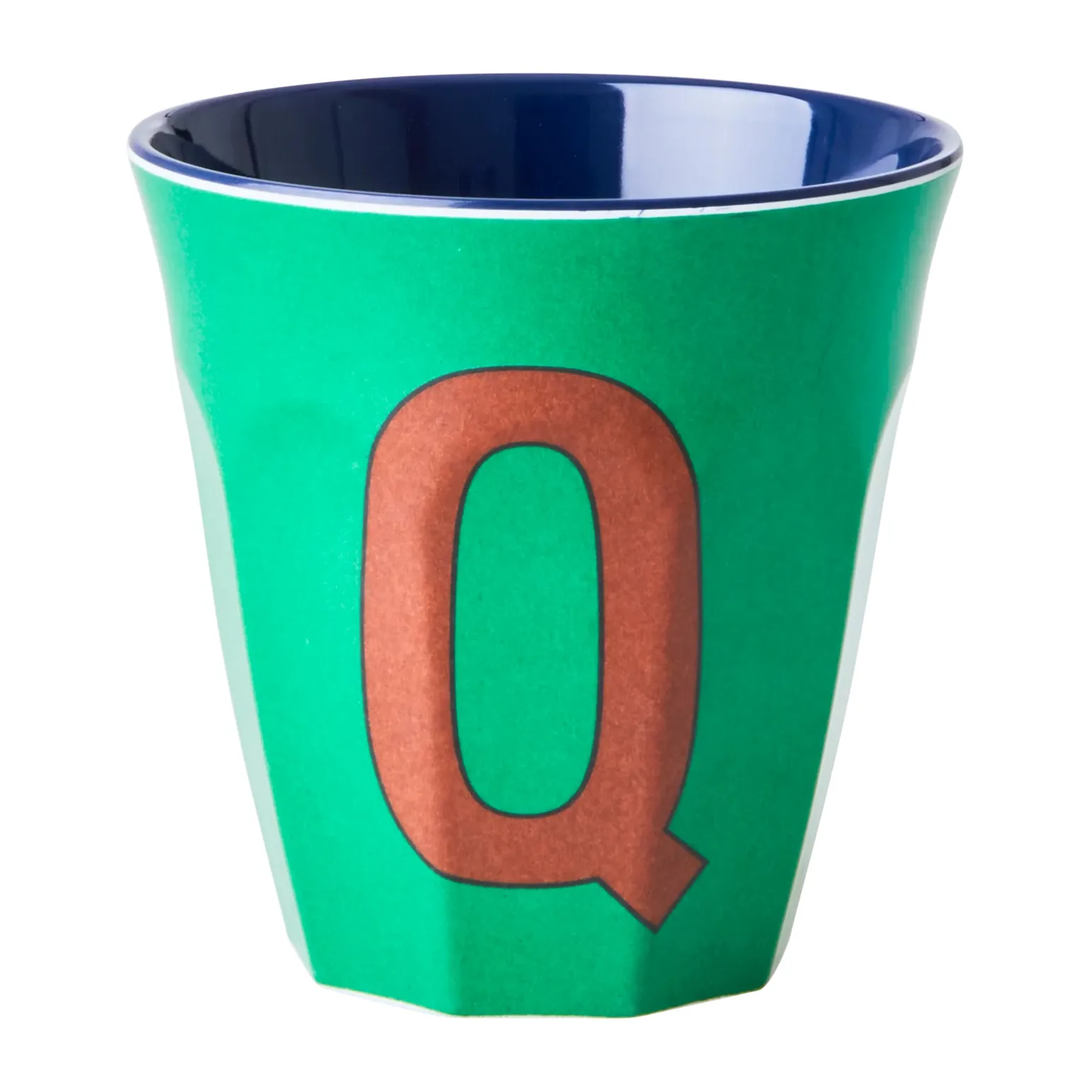 Rice melamin cup medium letter - Q 30 cl, Green RICE