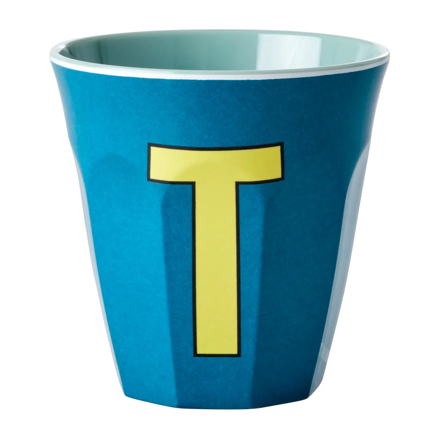 Rice melamin cup medium letter - T 30 cl, Emerald green RICE