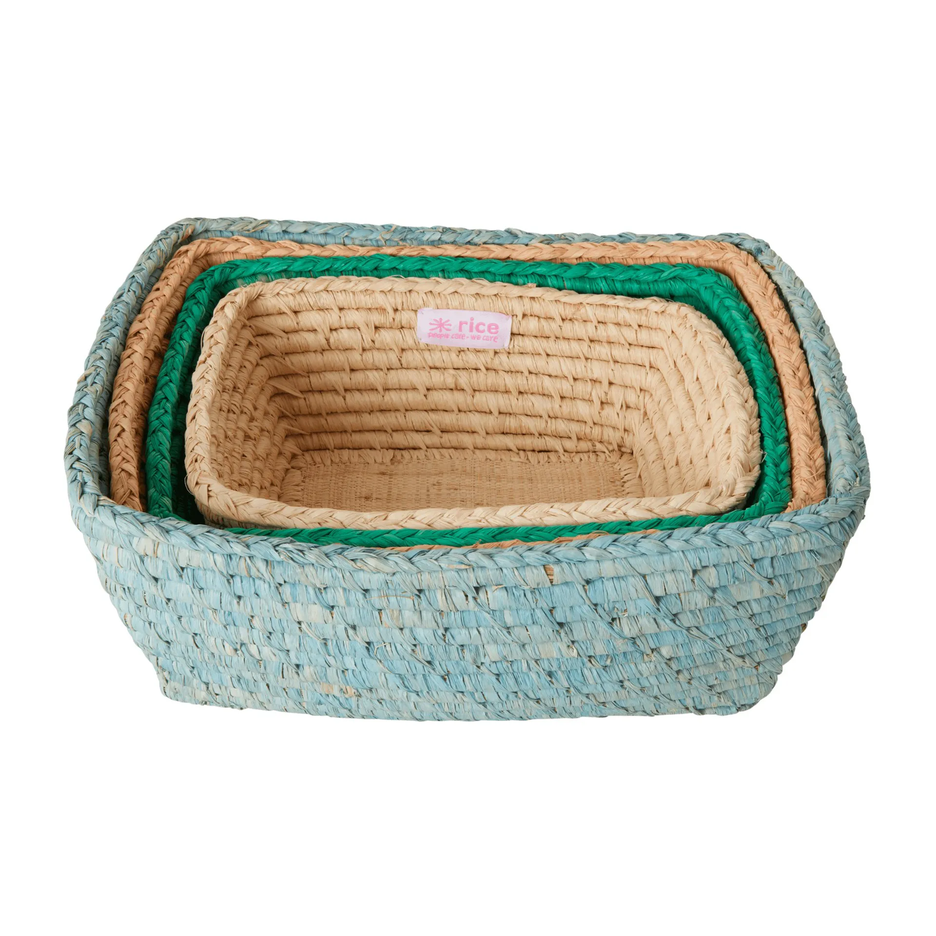 Rice raffia bread bin 4 pieces, Disco ball RICE