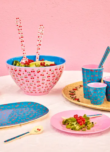 Rice salad servers melamine 2 pieces - Cherry - RICE