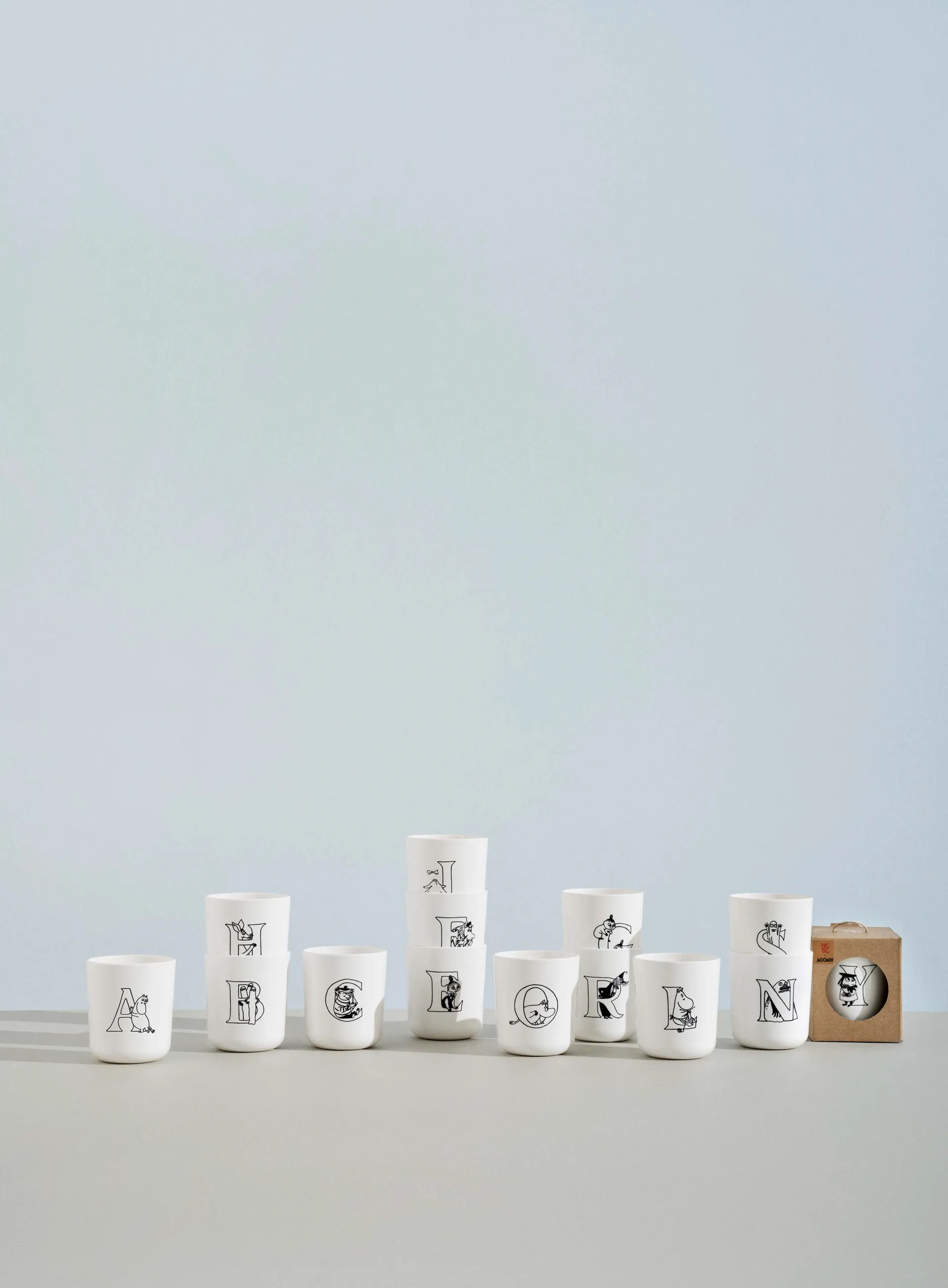 Moomin ABC mug 20 cl, N RIG-TIG
