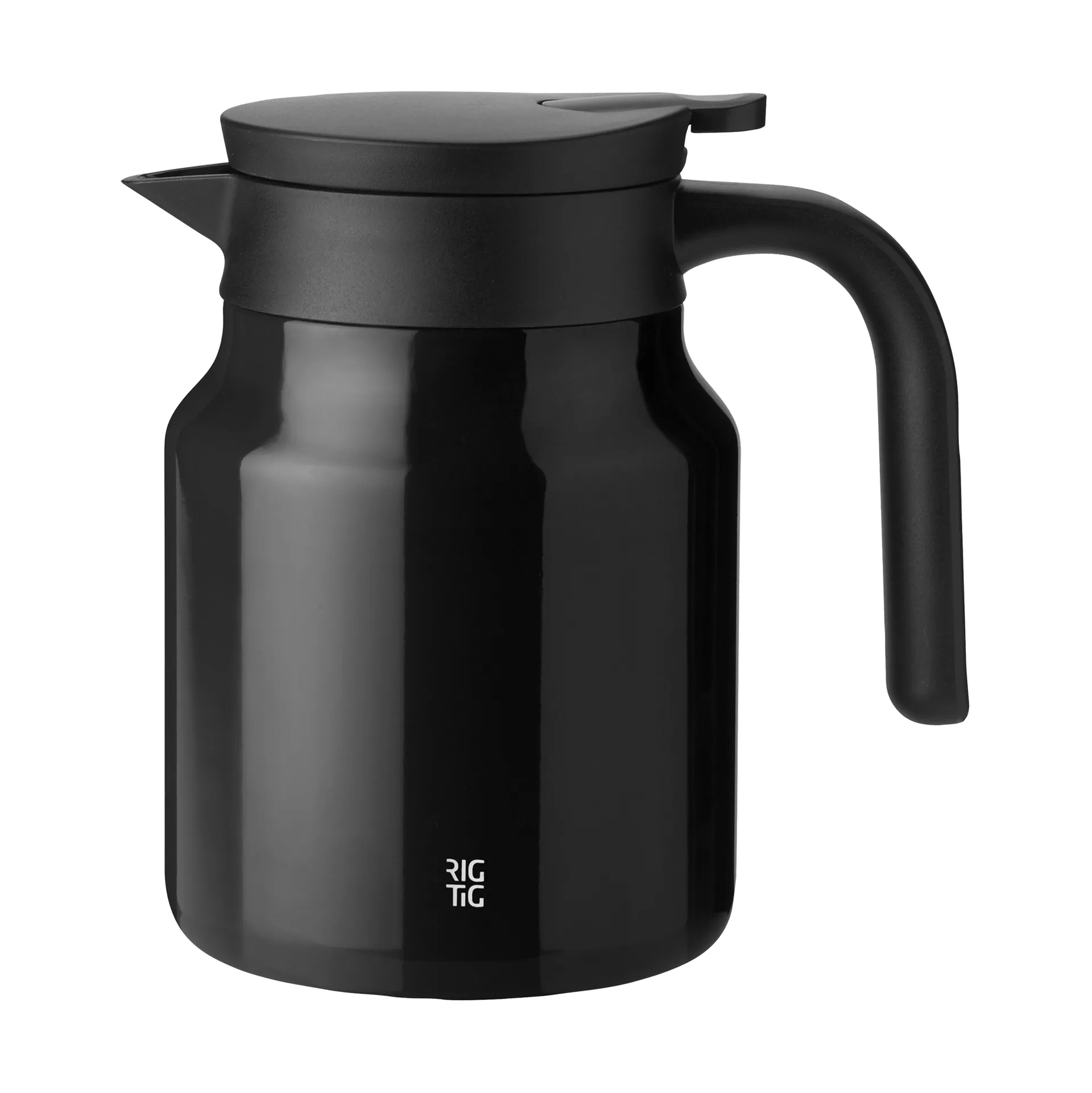 THERM IT vacuum jug, Black, 0.9 l RIG-TIG