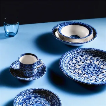 Cobolti deep plate - Blue, Ø21 cm - Rörstrand