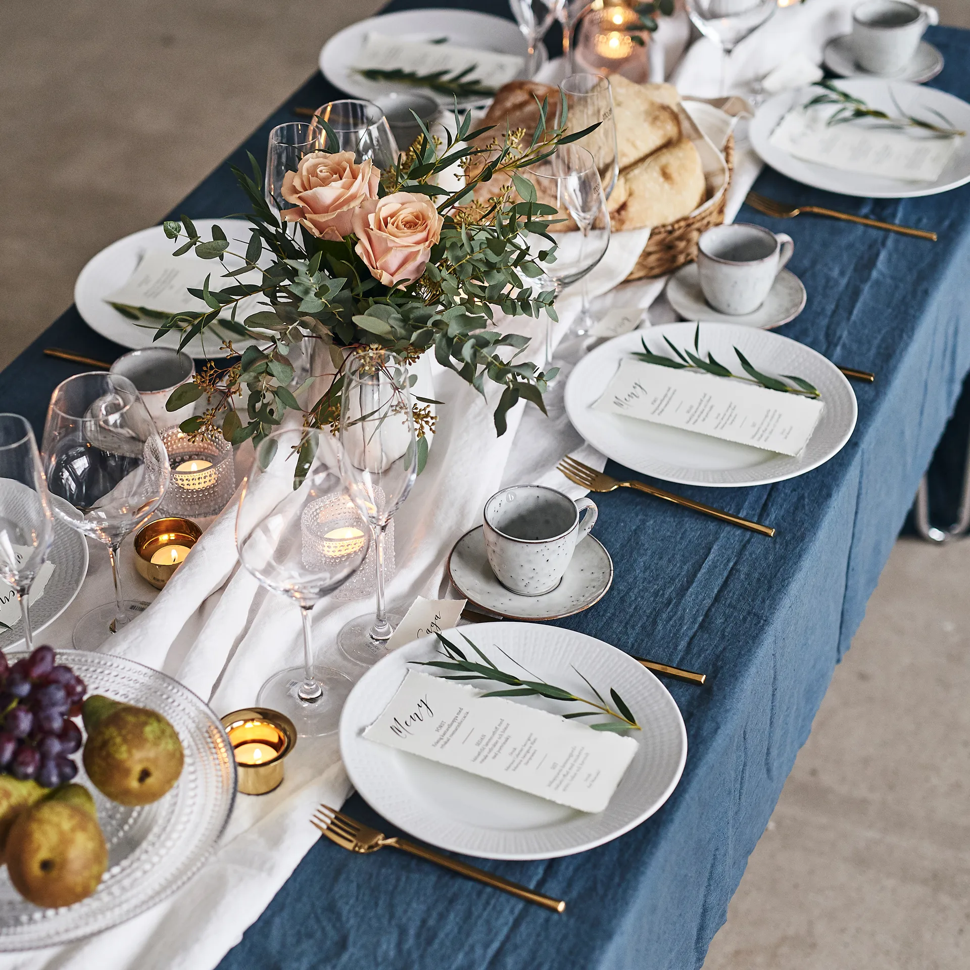 Swedish Grace plate 21 cm, 6-pack snow (white),  Rörstrand