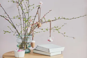 Forest tales sparrow Christmas decorations - Oak - Rosendahl
