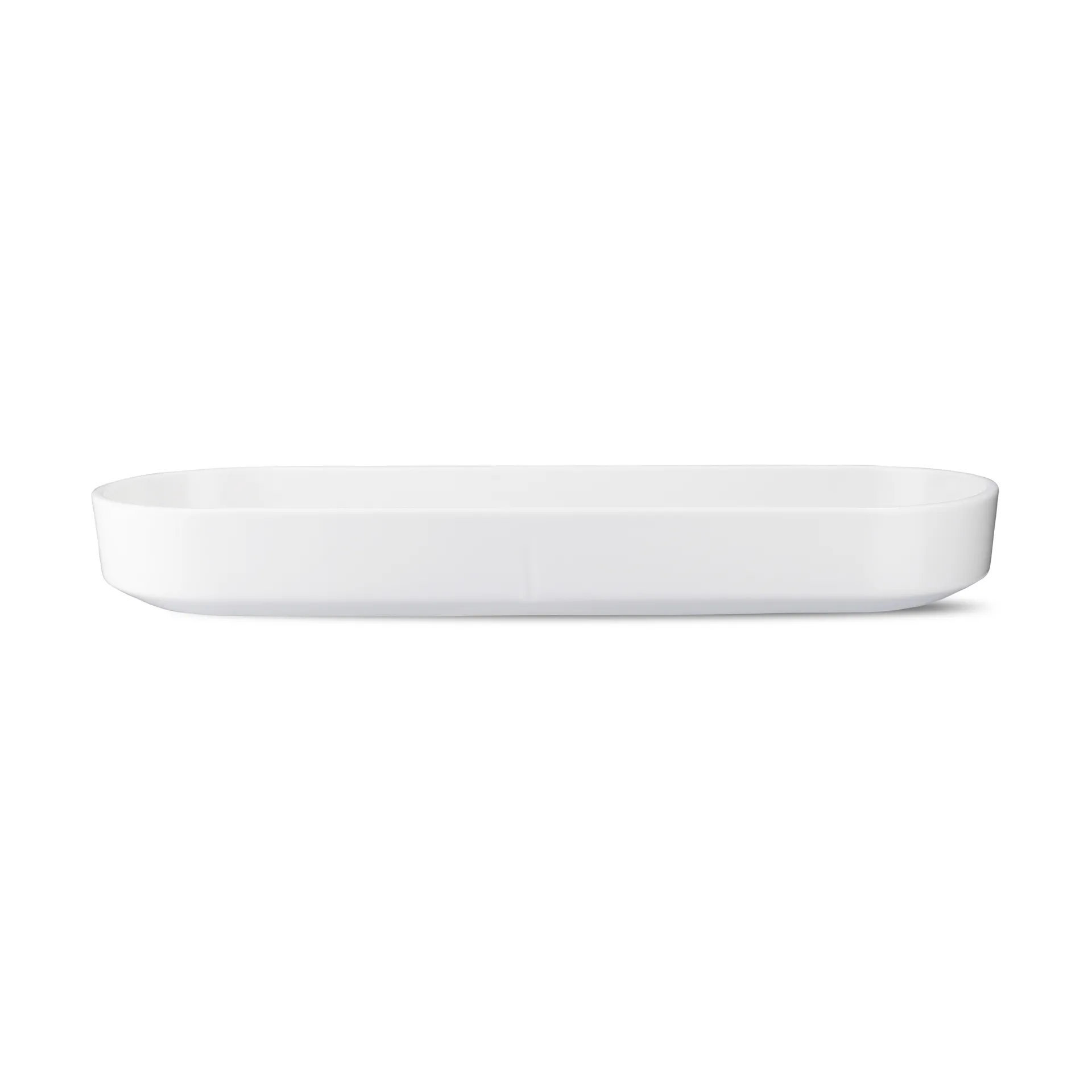 Grand Cru oval serving platter, White, 12x34 cm Rosendahl