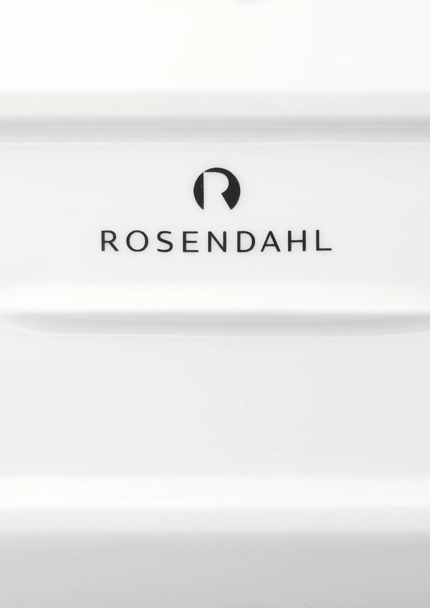 Grand Cru oval serving platter, White, 12x34 cm Rosendahl