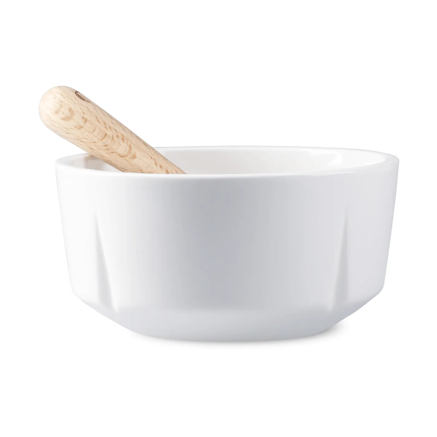 Grand Cru snack bowl and spoon, White, Ø10.5 cm Rosendahl