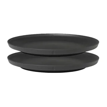 Grand Cru Take melamine plate Ø26 cm 2-pack - grey - Rosendahl