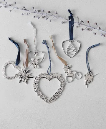 Karen Blixen Christmas decoration Dancer - Silver - Rosendahl
