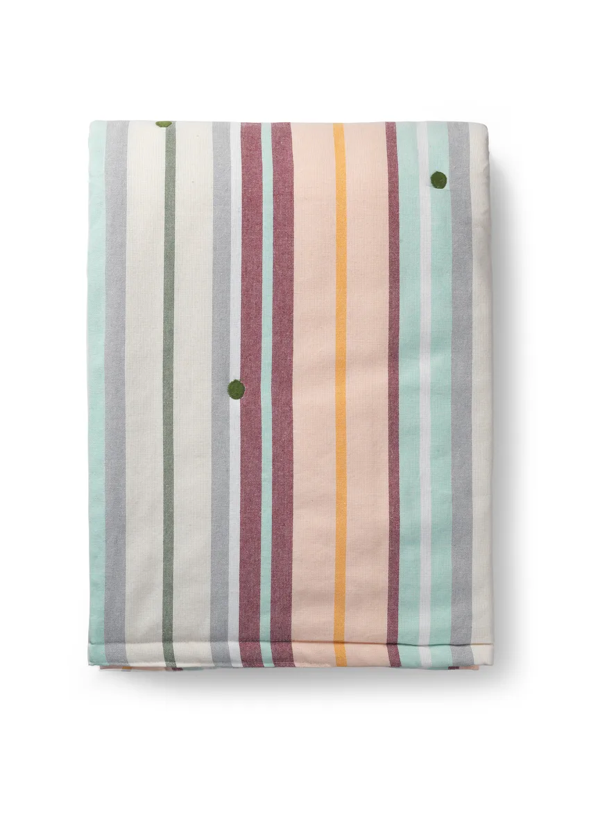Outdoor Stripes throw blanket, Multi Rosendahl