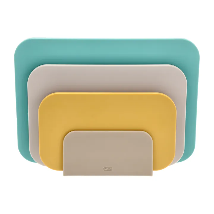 Choptima cutting board set 3 pieces and holder - Ocean - Rosti
