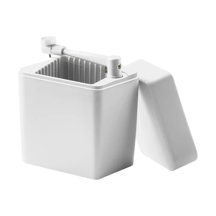Classic cheese box incl cheese slicer 16.5x10x19 cm - White - Rosti