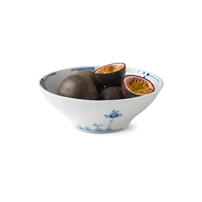 Blue Elements deep plate 2, Ø 18 cm Royal Copenhagen