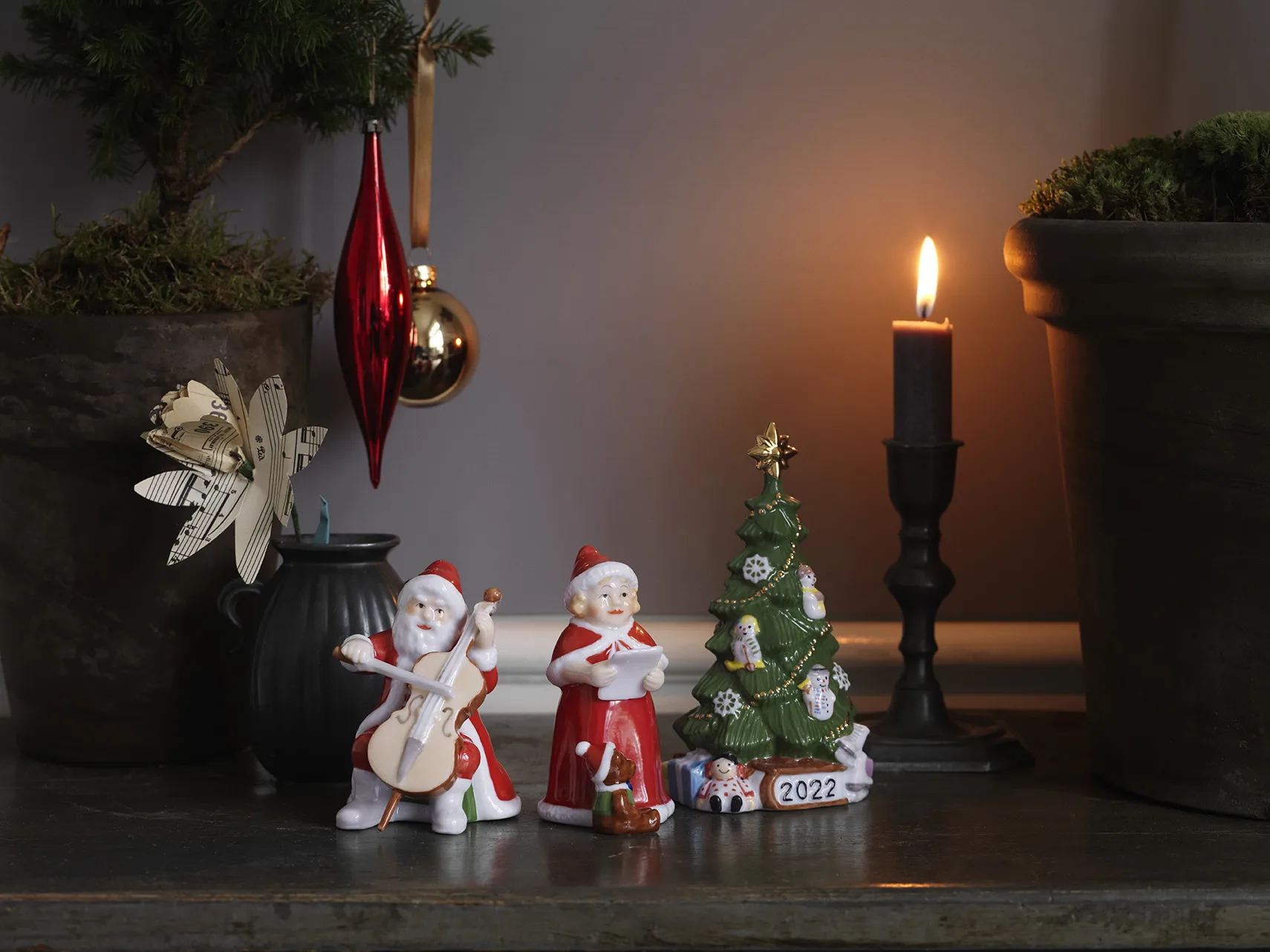 Royal Copenhagen Mrs Santa 2022, White Royal Copenhagen