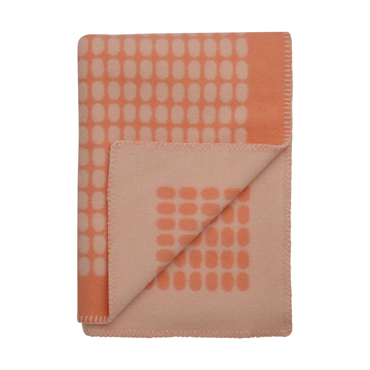 Palette blanket 135x200 cm, Coral Røros Tweed