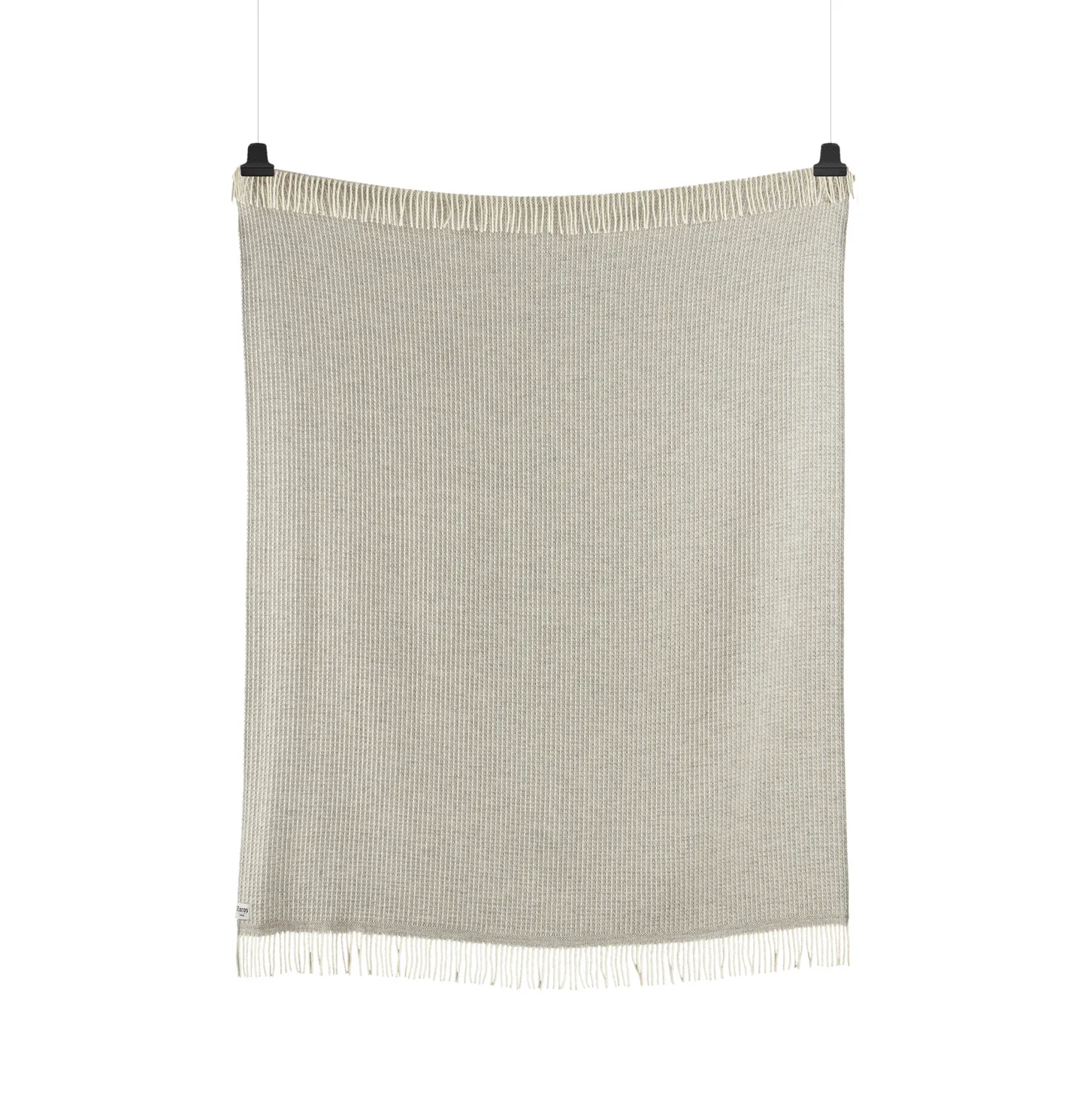 Vega throw 150x210 cm, Grey Røros Tweed