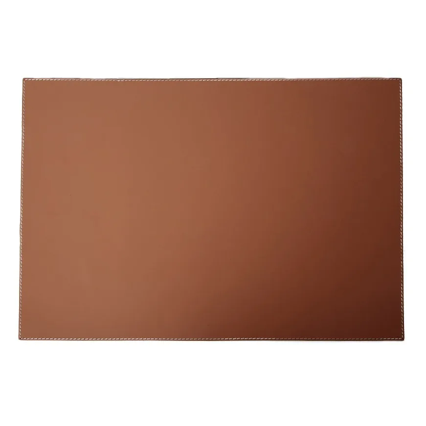 Ørskov placemat leather square, cognac Ørskov