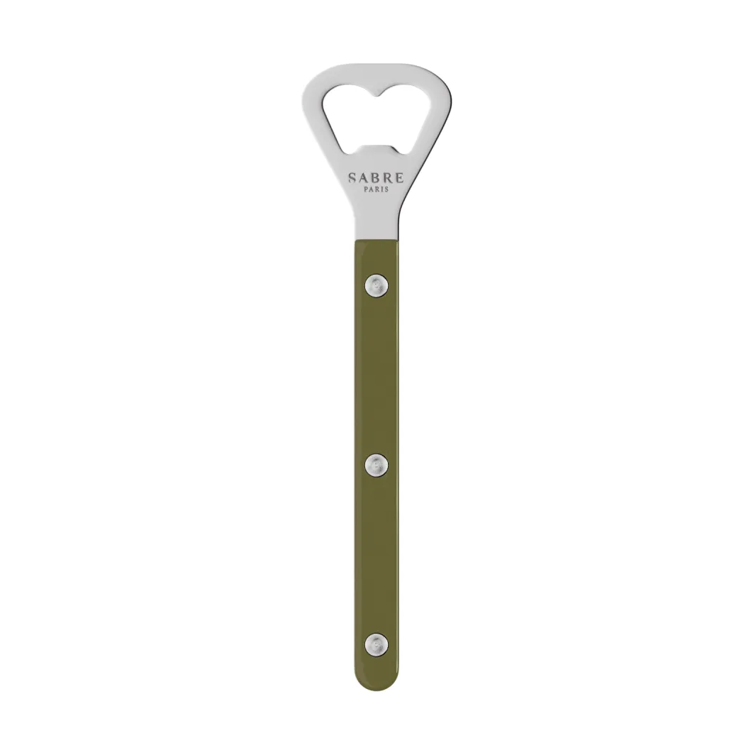 Bistrot solid bottle opener 16 cm, Green fern SABRE Paris