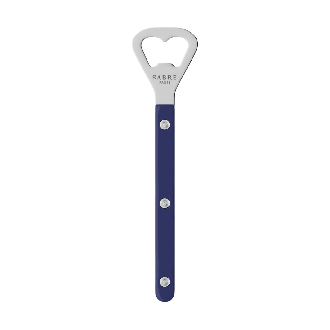 Bistrot solid bottle opener 16 cm, Navy blue SABRE Paris