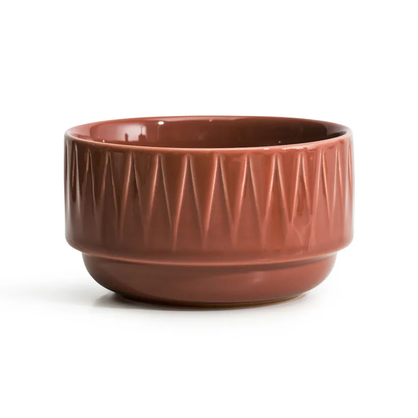 Coffe & More bowl, terracotta Sagaform