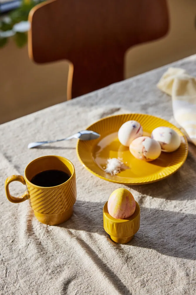 Coffee & More coffee mug 2-pack, Yellow Sagaform