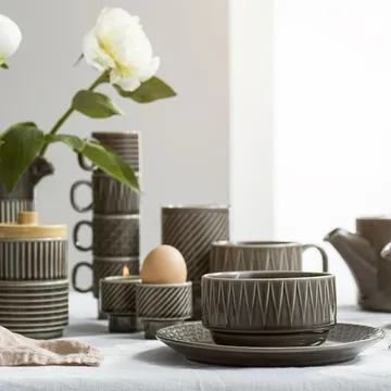 Coffee & More egg cup - Grey - Sagaform