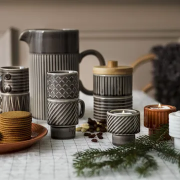 Coffee & More egg cup - Grey - Sagaform