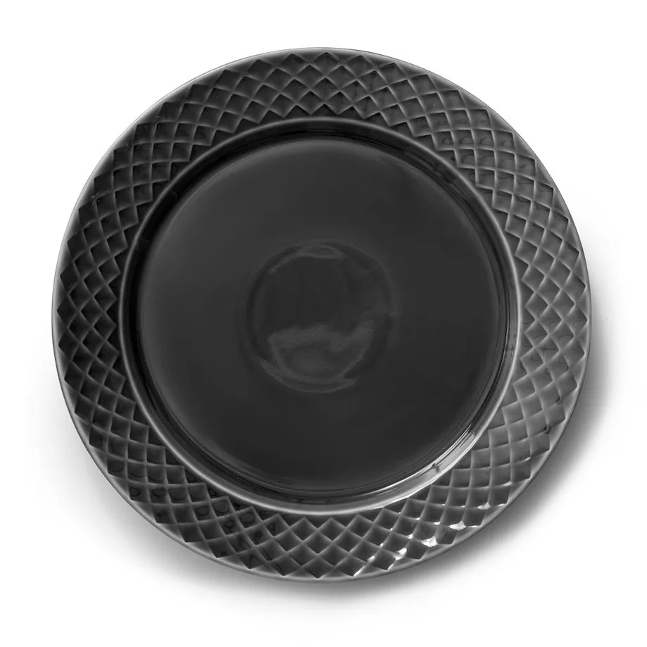 Coffee & More plate 27 cm, grey Sagaform