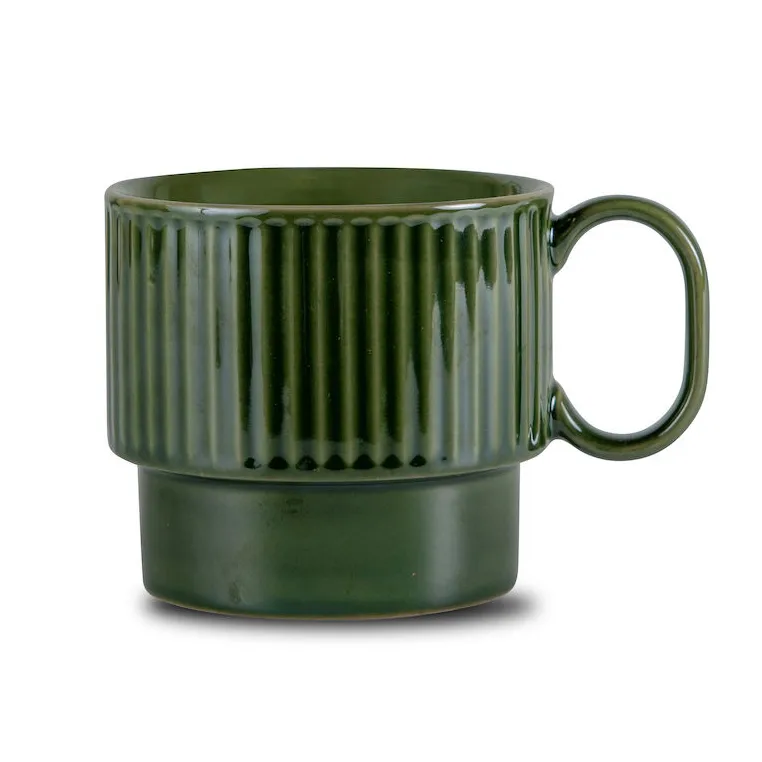 Coffee & More tea mug, Green Sagaform