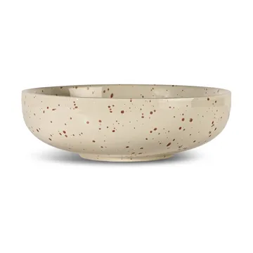 Ditte serving bowl - Beige-wine red - Sagaform