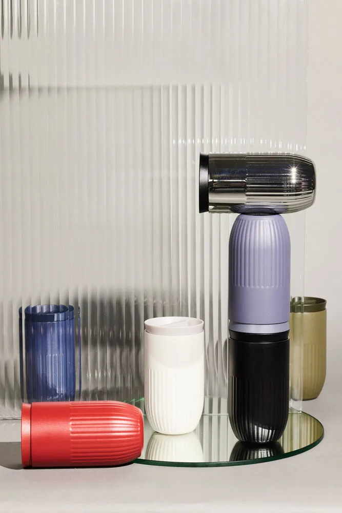 Tova car mug thermos mug 32 cl, Grey Sagaform