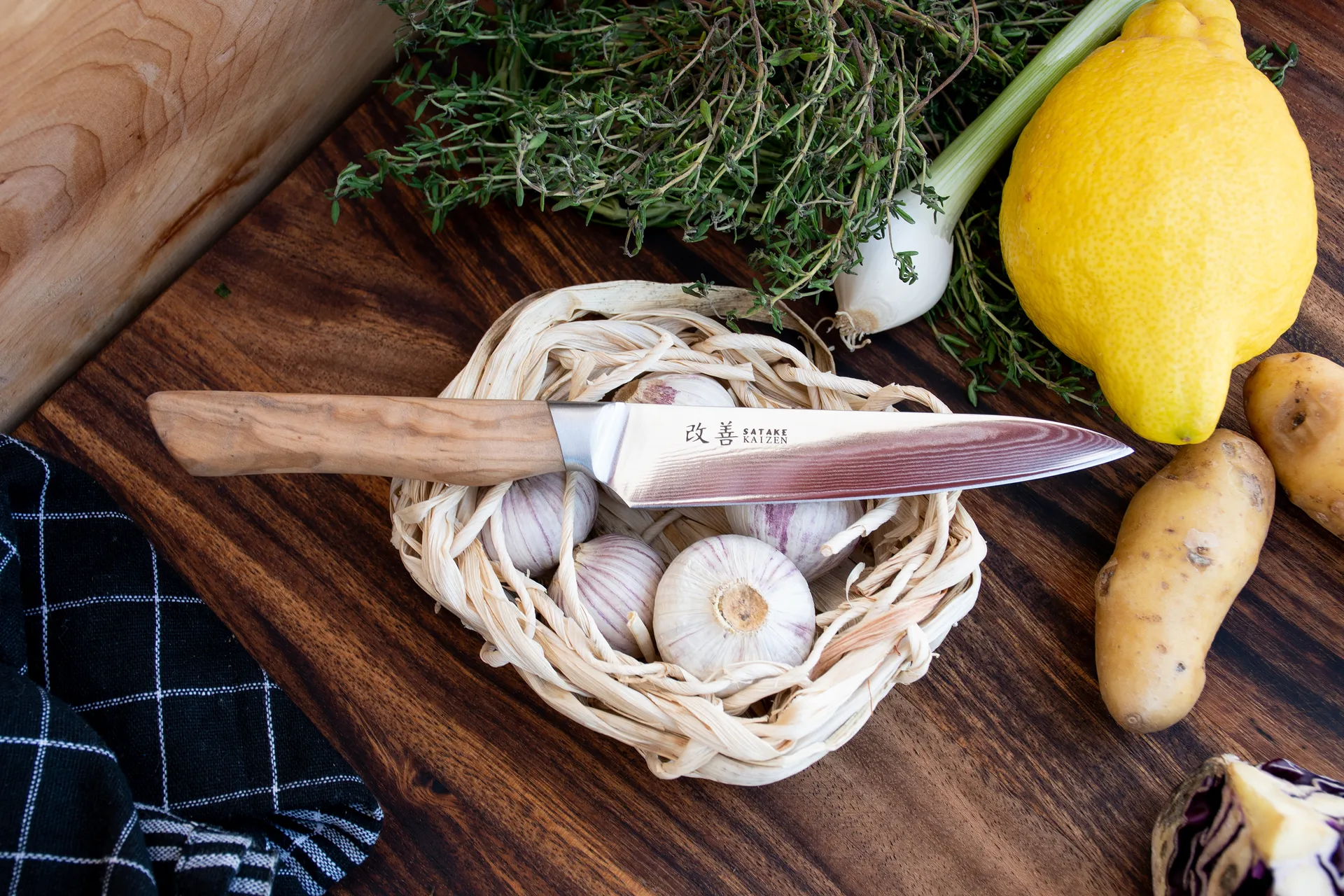 Saceilinge Kaizen Petty paring knife, 12 cm Satake