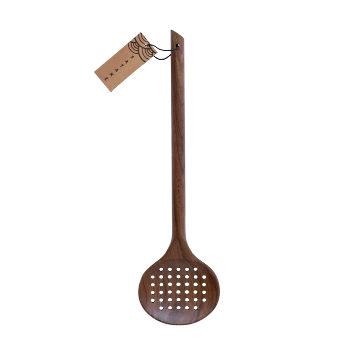 Satake perforated ladle 33.5 cm - Walnut - Satake