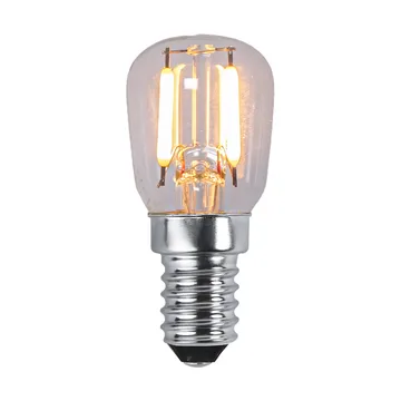 Lit dimmable light bulb E14 150lm filament - Clear, 2100K - Scandi Essentials
