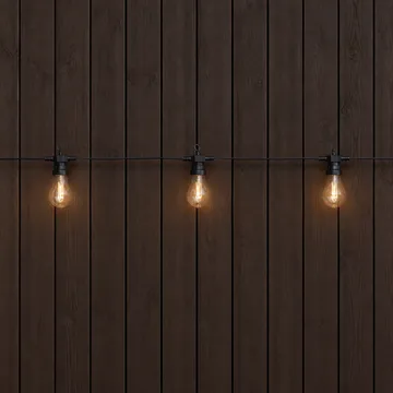 Wisp string light black - 855 cm, 20 lights - Scandi Essentials