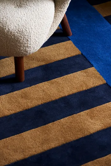 Aisles wool carpet - Blue, 200x300 cm - Scandi Living
