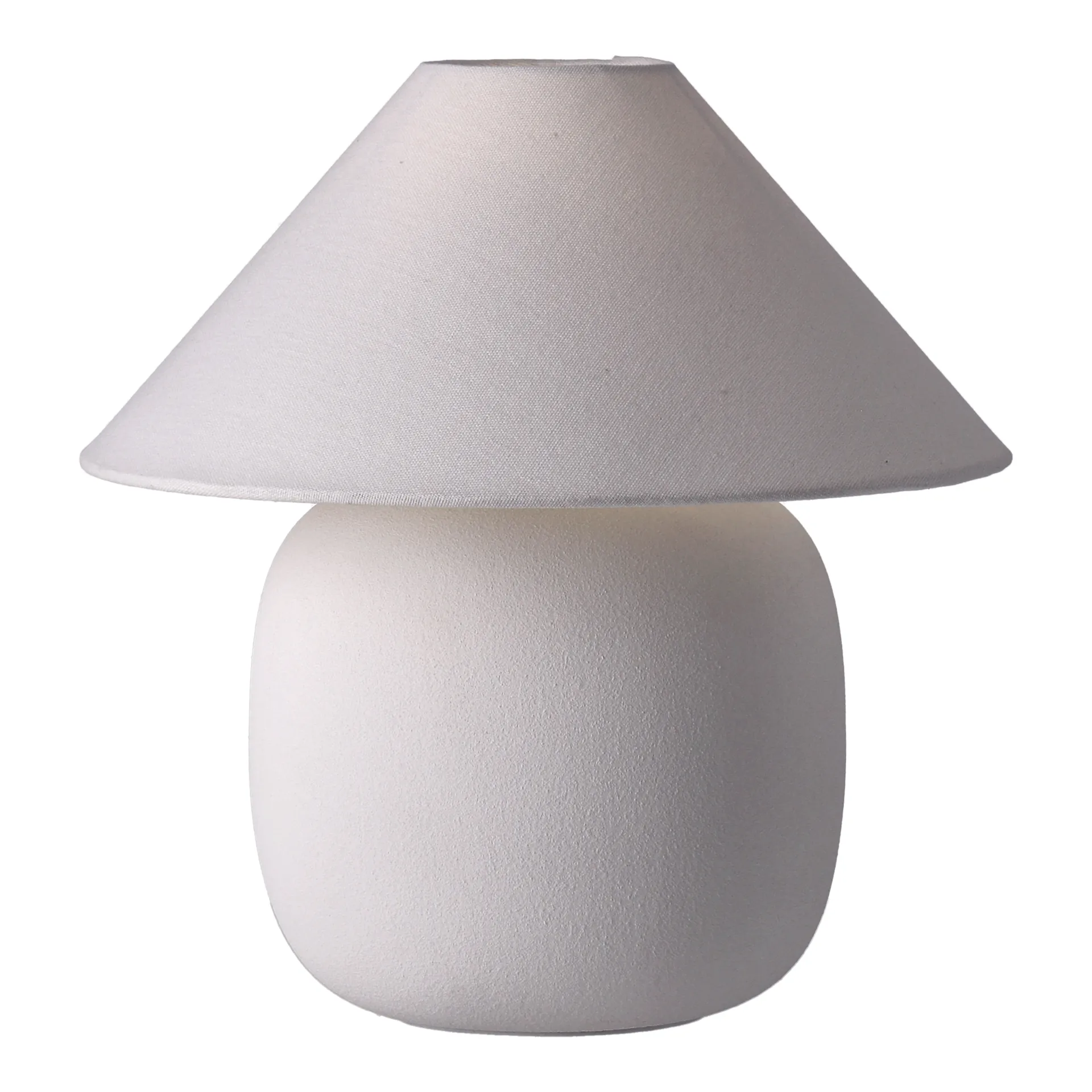 Boulder table lamp 29 cm white-white,  Scandi Living