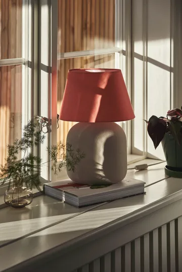 Boulder window lamp grey-peach - Scandi Living