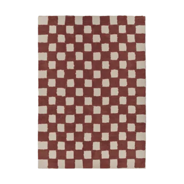 Checker Play mat 170x240 cm - Rust - Scandi Living