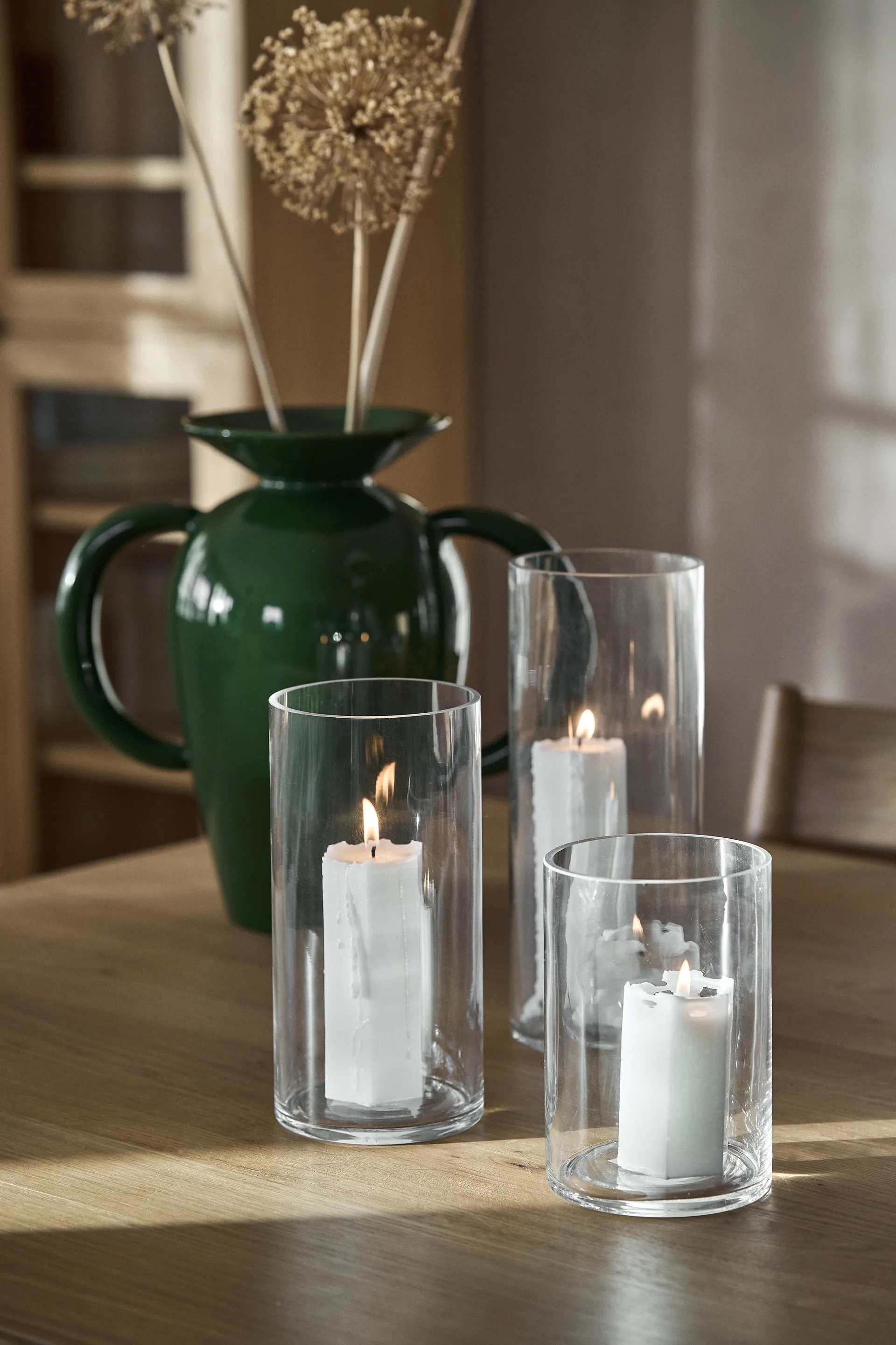 Cylinder vase Ø10x20 cm, Clear Scandi Living