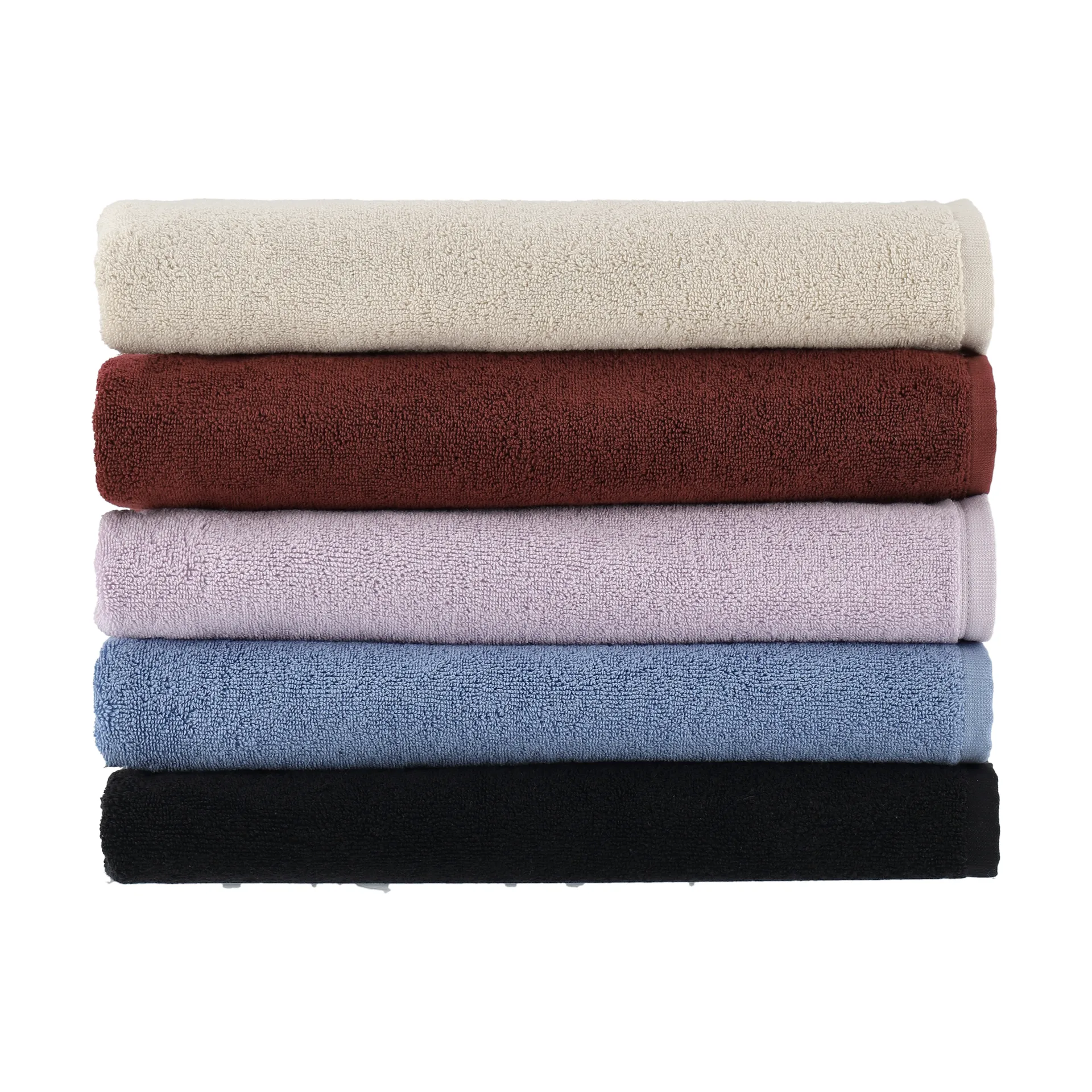 Drift bath towel 100x150 cm, Black Scandi Living