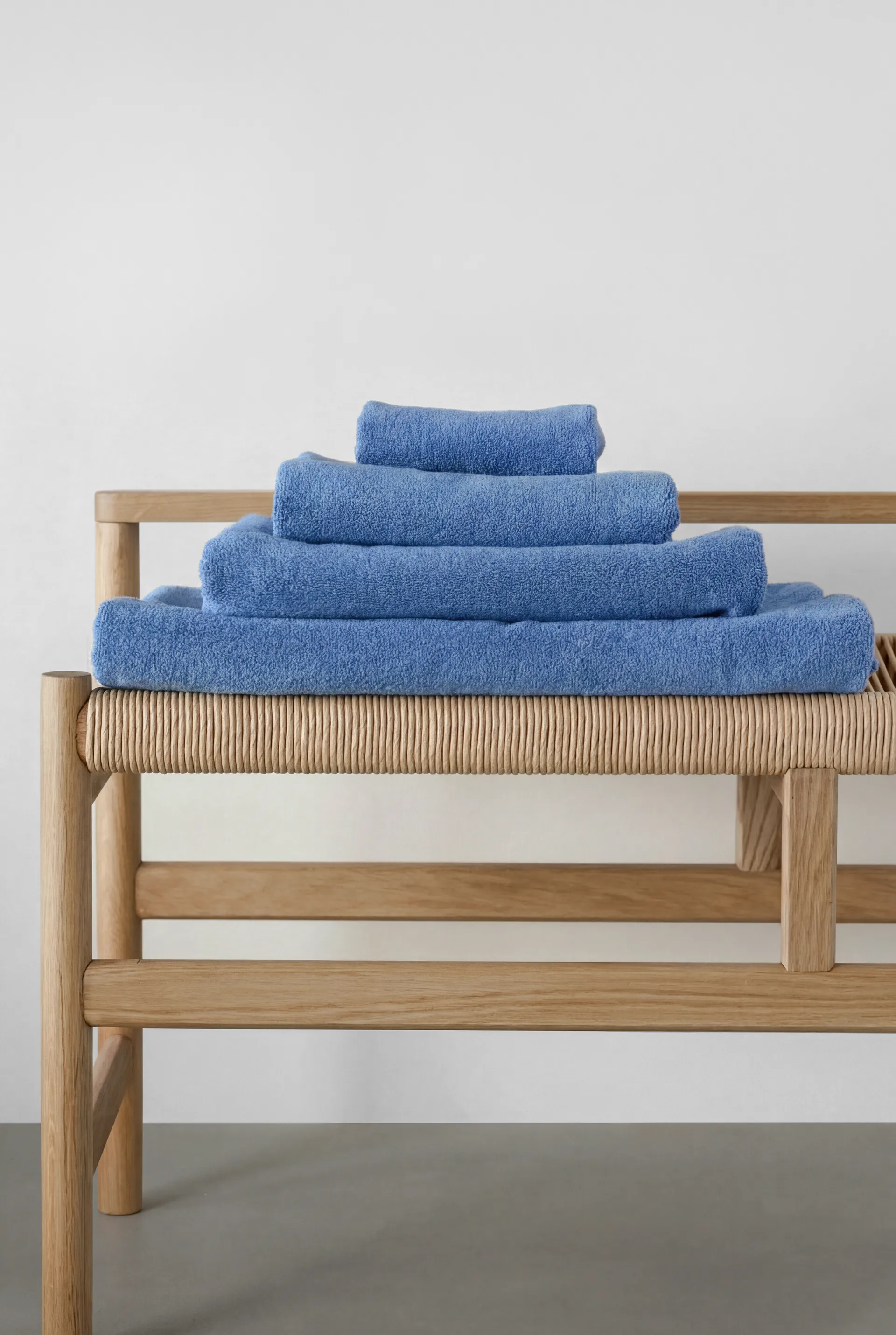 Drift bath towel 100x150 cm, Blue Scandi Living