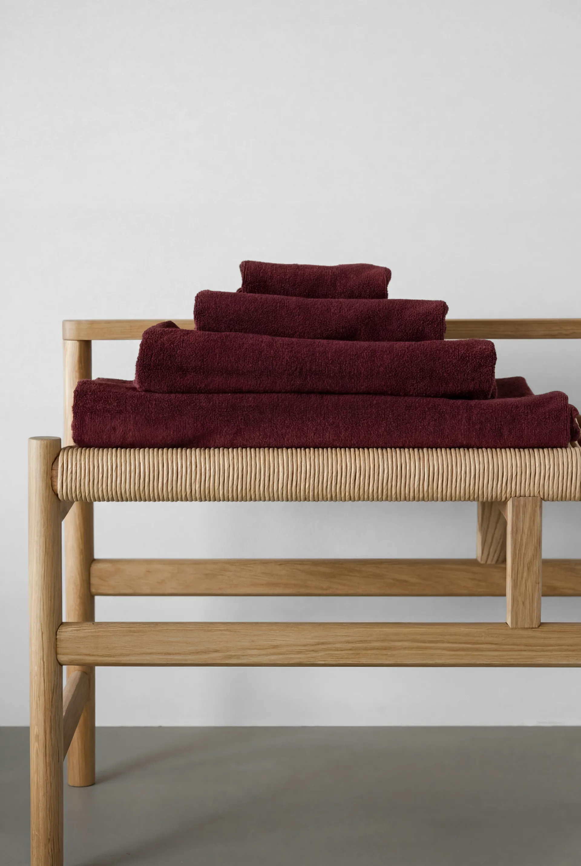 Drift bath towels 100x150 cm 2-pack - Red Scandi Living