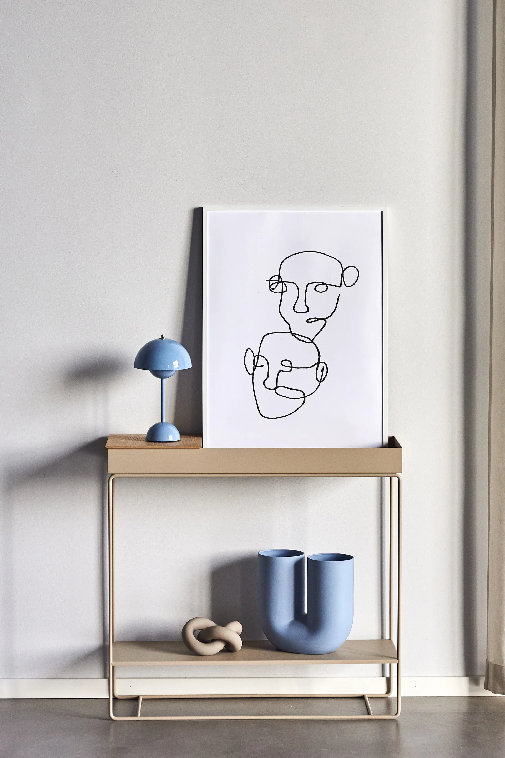 Figurative poster black, 50x70 cm Scandi Living