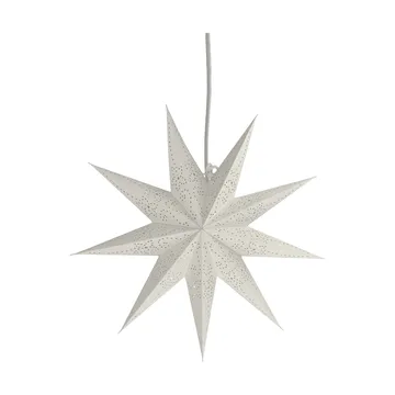 Folk advent star - White, Ø45 cm - Scandi Living