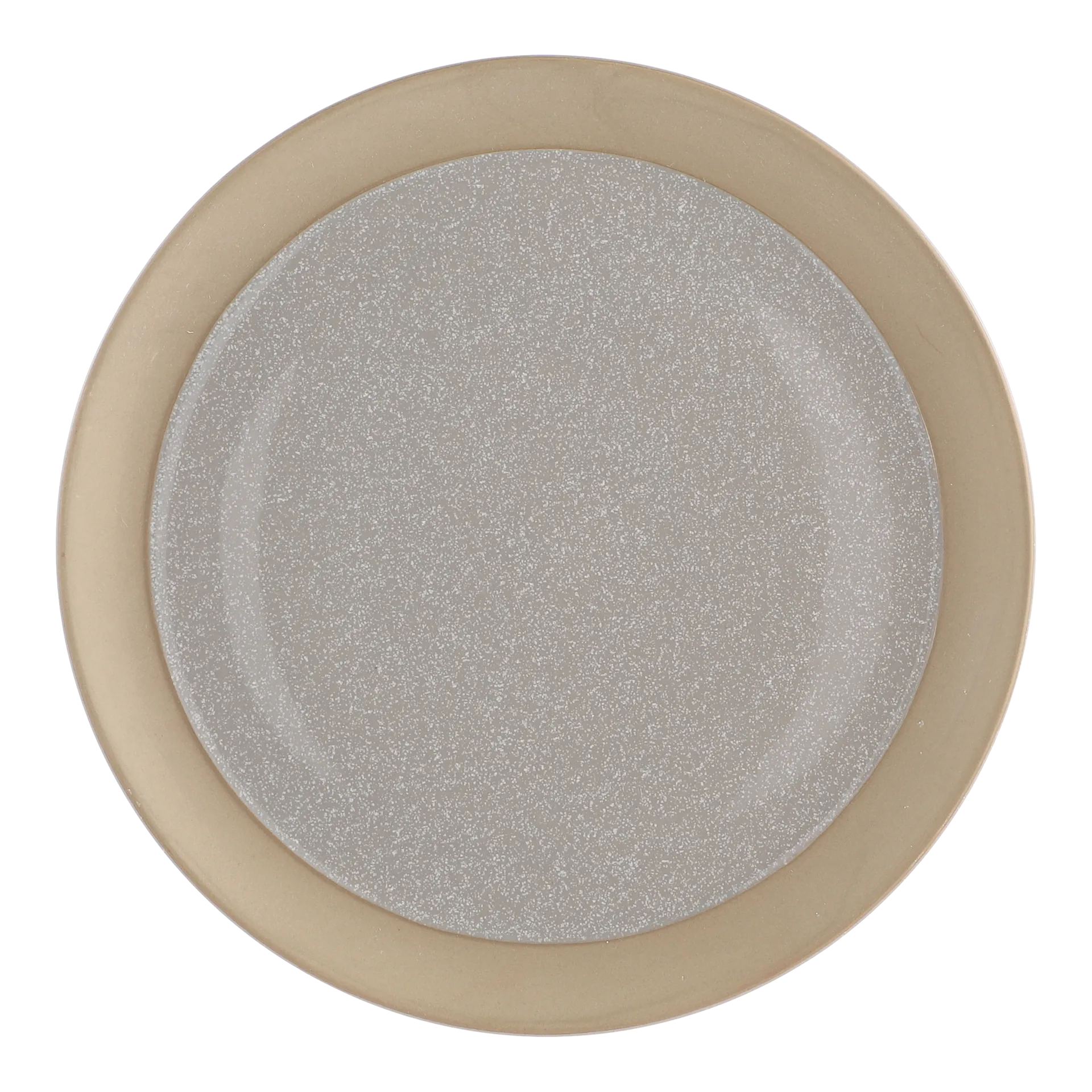 Fossil plate Ø26 cm, Grey Scandi Living