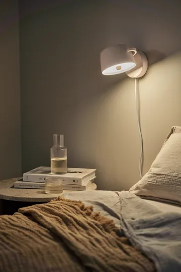 Halo wall lamp Ø16 cm - Beige - Scandi Living