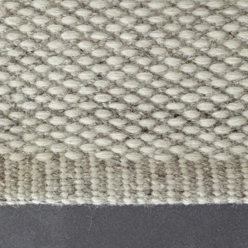 Lea wool rug natural white - 200x300 cm - Scandi Living
