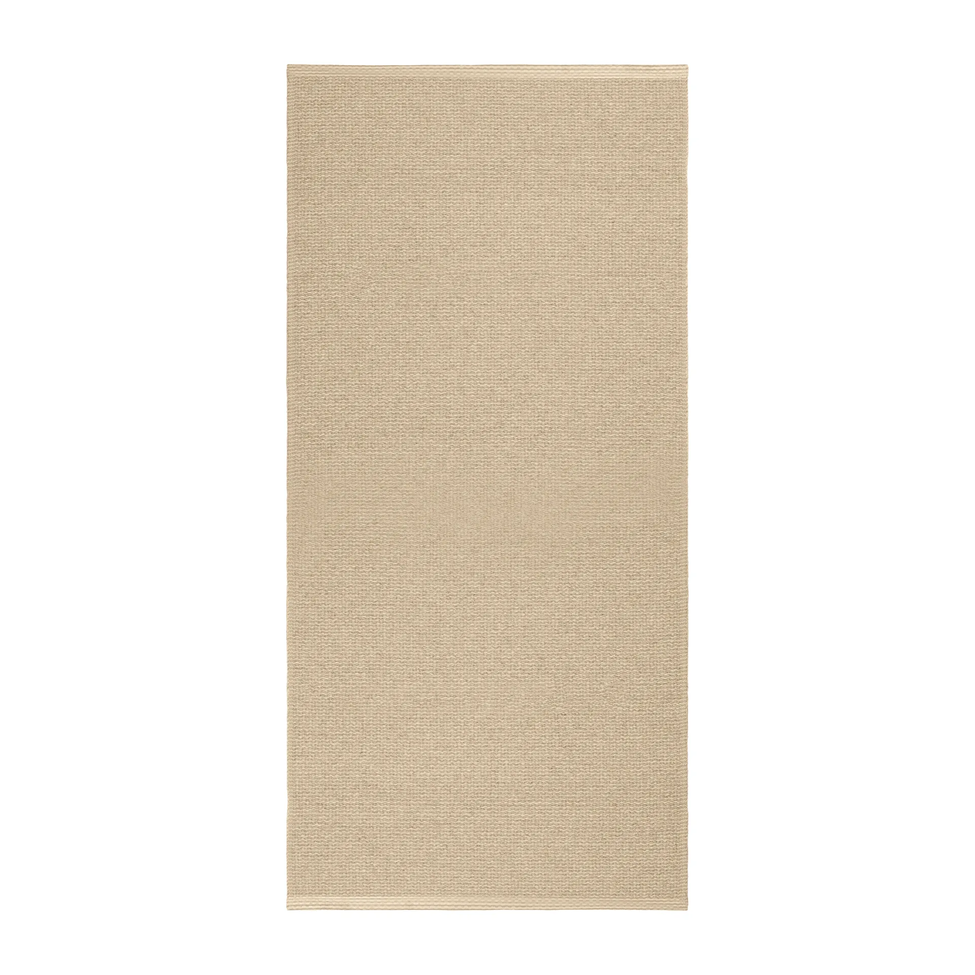 Mellow plastic rug beige, 70x200cm Scandi Living